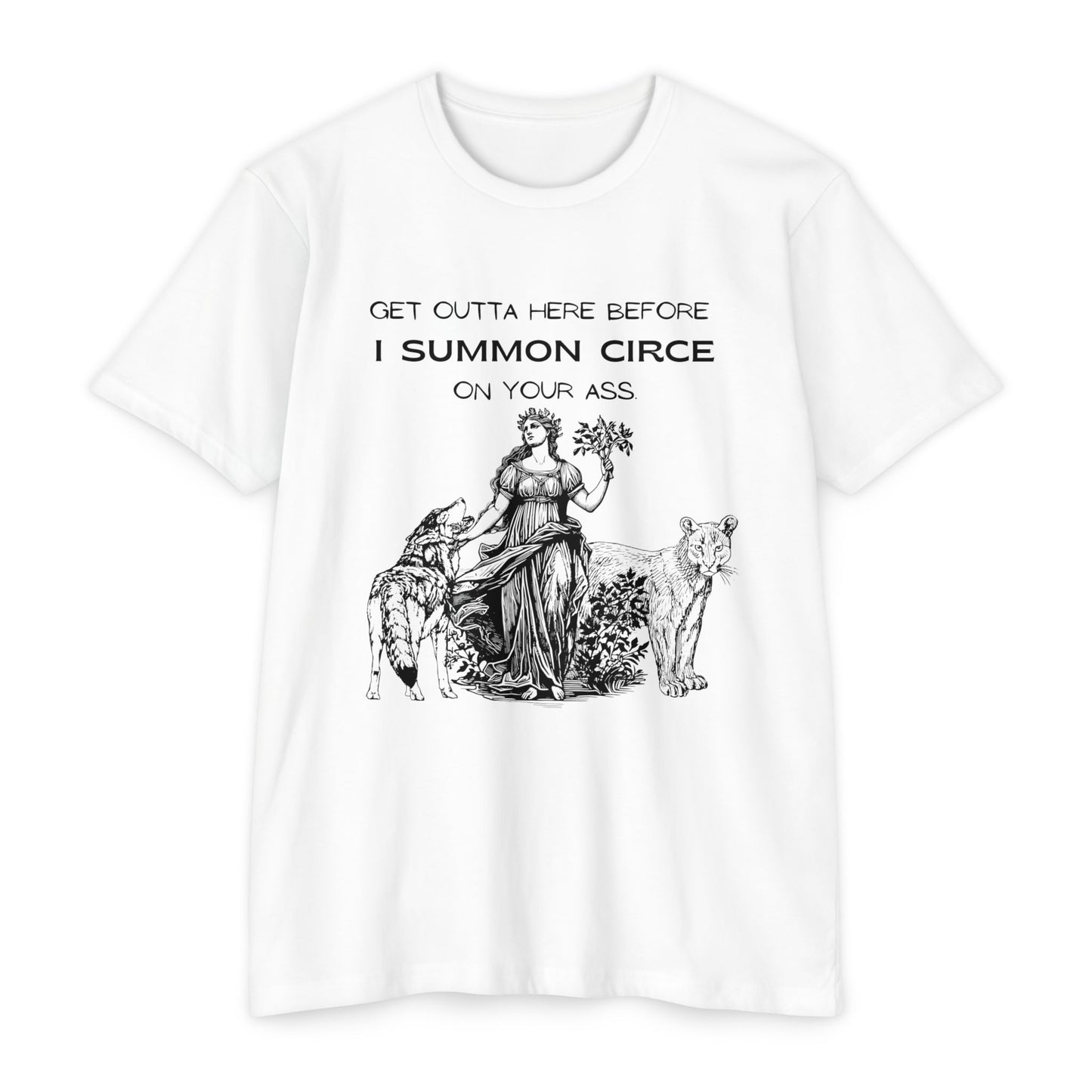 Summoning Circe T-Shirt, Casual Style, Gift for Witches, Greek Goddess Magic