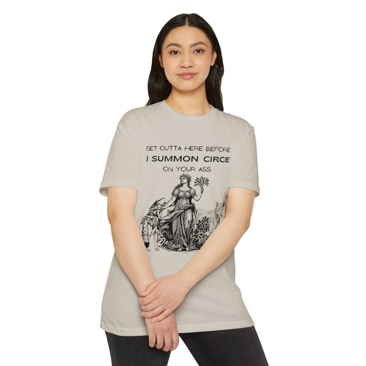 Summoning Circe T-Shirt, Casual Style, Gift for Witches, Greek Goddess Magic