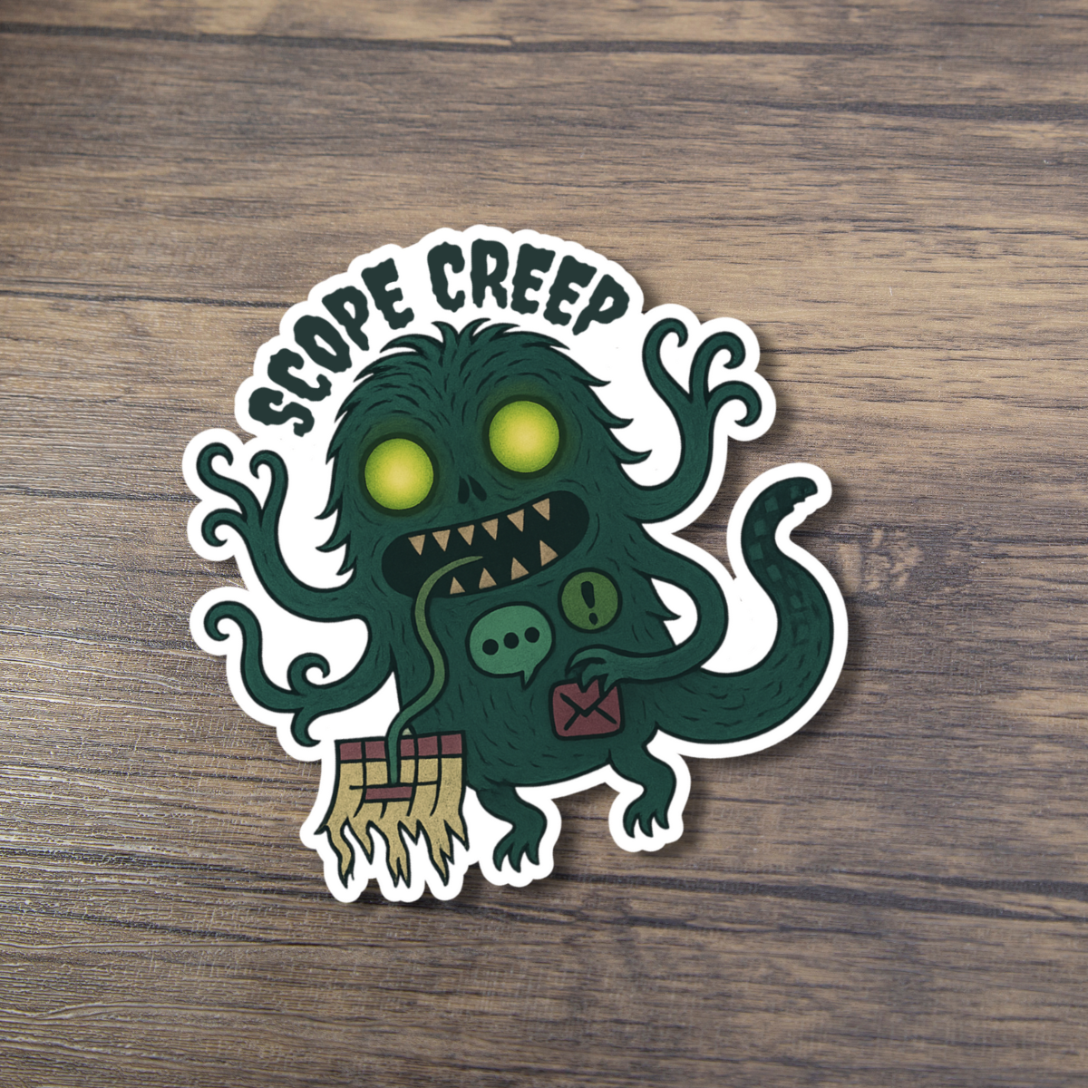 Vinyl Scope Creep Sticker